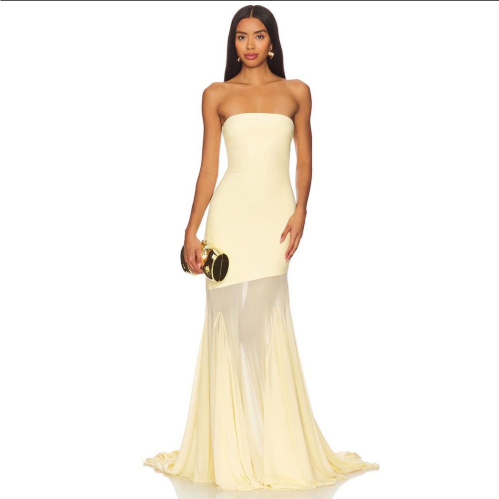 Deme by Gabriella Dahlia Gown in Butter Yellow